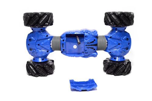 Машинка всюдихід - перевертень Climber Champions 2766 для трюків з керуванням жестами 18 х 30 см синя