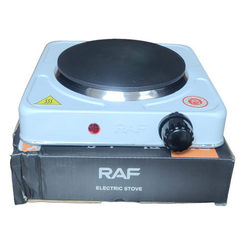 Электрическая плита одноконфорочная RAF 8010A, 1000Вт / Кухонная настольная плита дисковая на 1 конфорку