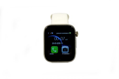 Умные часы-телефон Smart Watch Z6S с камерой и слотом под СИМ карту белые