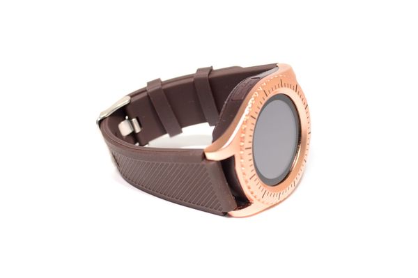 Умные наручные смарт часы Smart Watch Z3 (многофукциональные часы для спорта, фитнес-браслет) pink-brown