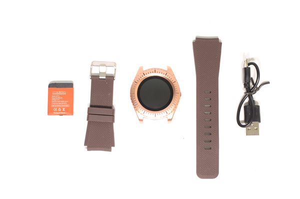 Умные наручные смарт часы Smart Watch Z3 (многофукциональные часы для спорта, фитнес-браслет) pink-brown
