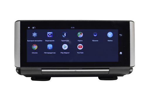 Відеореєстратор-навігатор на торпеду K6 7" (реєстратор на android з GPS + WiFi + Bluetooth + 4G)