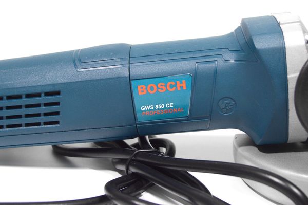 Кутова шліфувальна машина Bosch GWS 850 CE (Болгарка Бош) 850 Вт 125 мм 11000 об / хв