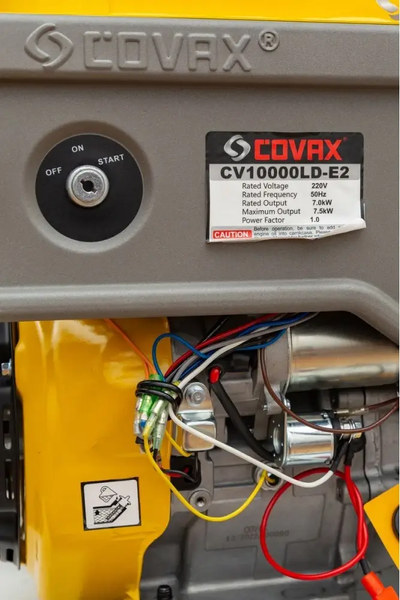 Генератор бензиновий Covax CV10000LD E2 7,50 кВт